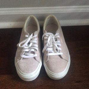 Vans size 5 blush suede